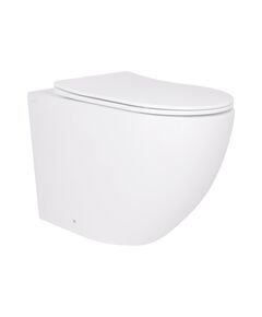 Унітаз підвісний Qtap Robin Ultra Quiet безободковий з сидінням Soft-close 520x365x365 мм БІЛИЙ, фото  | SNABZHENIE.com.ua