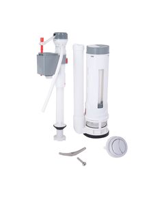 Комплект арматуры Qtap HY4 для унитаза с кнопкой смыва и клапаном 3/6L, фото  | SNABZHENIE.com.ua