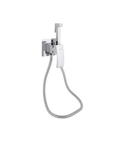 Набор для гигиенического душа Qtap Swan Cascada прямоугольный QTSWA262CRM45567 Chrome, фото  | SNABZHENIE.com.ua
