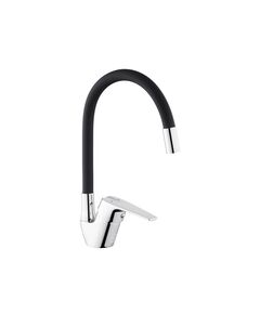 Смеситель для кухни Kroner KRM Odra C032BLK, фото  | SNABZHENIE.com.ua