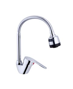 Змішувач для кухні з гнучким виливом Agua Sevilla C039, фото  | SNABZHENIE.com.ua