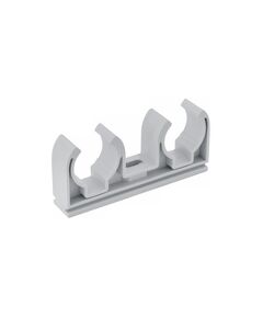 Подвійне кріплення для труб PPR Rozma 25 мм, фото  | SNABZHENIE.com.ua