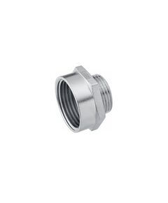 Переходник Karro 3/4 на 1/2 ВН никелированный, фото  | SNABZHENIE.com.ua