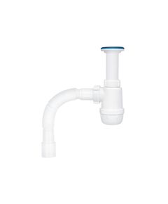 Сифон для кухонної мийки ANIplast 1 1/2''х40 мм з литим випуском, фото  | SNABZHENIE.com.ua