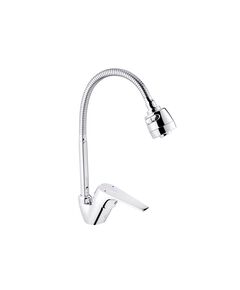 Змішувач для кухні Kroner KRM Odra з гнучким виливом C038-1, фото  | SNABZHENIE.com.ua