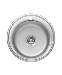 Кухонна мийка Kroner KRP Dekor 510 мм, товщина 0,8 мм, фото  | SNABZHENIE.com.ua