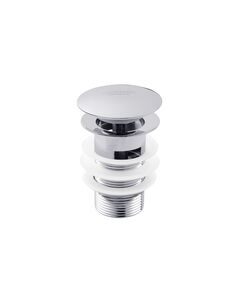 Донний клапан для раковин Kroner KRM - C962 1 1/4 з переливом, фото  | SNABZHENIE.com.ua