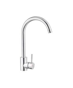 Змішувач для кухні Kroner KRP, класичний, нержавіюча сталь, фото  | SNABZHENIE.com.ua