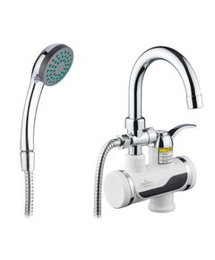 Проточний водонагрівач Kroner KRM Volt CW191MDS з дисплеєм 2.5 кВт, фото  | SNABZHENIE.com.ua