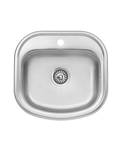 Кухонна мийка Kroner KRP Satin 4749 (0,8 мм), фото  | SNABZHENIE.com.ua