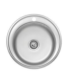 Кухонна мийка Kroner KRP Satin 510 (товщина 0,6 мм), фото  | SNABZHENIE.com.ua