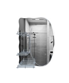 Зеркало Kroner KRM Belantis ACS705 с 3 полками для ванной, фото  | SNABZHENIE.com.ua