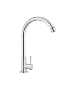 Кран на одну воду Kroner KRP Нержавійка Класичний - ESG098, фото  | SNABZHENIE.com.ua