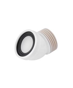 Фановая труба ANIplast 110х45° для унитаза, фото  | SNABZHENIE.com.ua