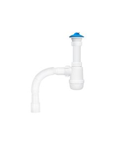 Сифон ANIplast 1 1/2''х40 мм для кухонної мийки з різьбовим випуском, фото  | SNABZHENIE.com.ua