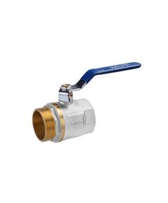 Кран шаровий Valves 2 ВН PN30 з синьою ручкою, фото  | SNABZHENIE.com.ua