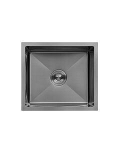 Кухонна мийка Kroner KRP Schwarze 4843HM PVD (3,0/1,0 мм), фото  | SNABZHENIE.com.ua