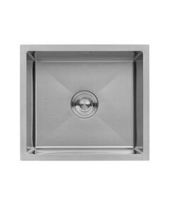 Кухонна мийка Kroner KRP Geb&uuml;rstet 4843HM (3,0/1,0 мм), фото  | SNABZHENIE.com.ua