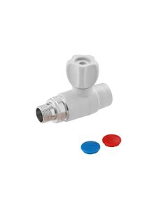 Радіаторний кран прямий PPR GrandiTherm 20х1/2 мм для опалення, фото  | SNABZHENIE.com.ua