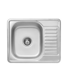 Кухонна мийка Kroner KRP Dekor 5848 (0,8 мм), фото  | SNABZHENIE.com.ua