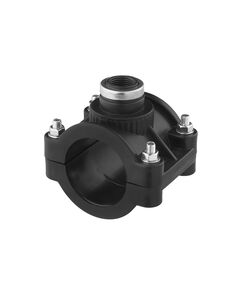 Седловая врезка ПЭ SantehPlast 63х1/2", фото  | SNABZHENIE.com.ua