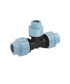 Тройник редукционный ПЭ SantehPlast 25х20х25 мм, фото  | SNABZHENIE.com.ua