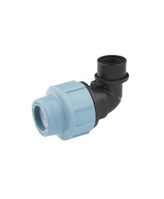 Колено ПЭ SantehPlast 20х1/2" РВ, фото  | SNABZHENIE.com.ua