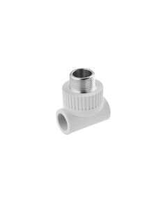 Тройник PPR GrandiTherm 20x3/4 РН для водопостачання та опалення, фото  | SNABZHENIE.com.ua