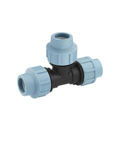 Тройник ПЭ SantehPlast 25 мм, фото  | SNABZHENIE.com.ua