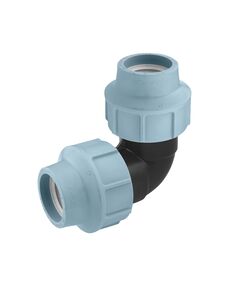 Колено ПЭ SantehPlast 50х50 мм, фото  | SNABZHENIE.com.ua