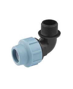 Колено ПЭ SantehPlast 25х1" РН, фото  | SNABZHENIE.com.ua