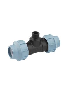 Тройник ПЭ SantehPlast 40х1"х40 РН, фото  | SNABZHENIE.com.ua