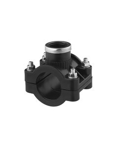 Седловая врезка ПЭ SantehPlast 50х1", фото  | SNABZHENIE.com.ua