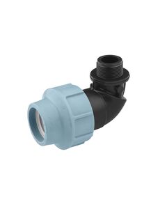 Колено ПЭ SantehPlast 50х1 1/4" РН, фото  | SNABZHENIE.com.ua