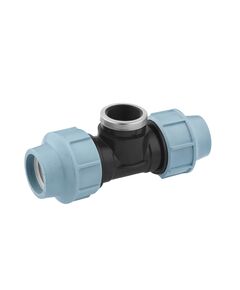 Тройник ПЭ SantehPlast 50х1 1/2"х50 РВ, фото  | SNABZHENIE.com.ua