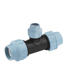 Тройник редукционный ПЭ SantehPlast 63х40х63 мм, фото  | SNABZHENIE.com.ua