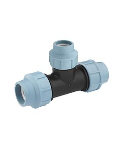 Тройник редукционный ПЭ SantehPlast 63х50х63 мм, фото  | SNABZHENIE.com.ua