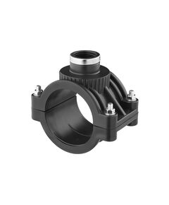 Седловая врезка ПЭ SantehPlast 90х1", фото  | SNABZHENIE.com.ua