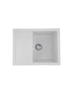 Кухонна мийка Kroner KRP Komposit GRA 6550, фото  | SNABZHENIE.com.ua