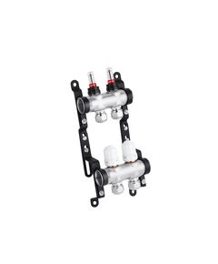 Коллектор STA Classic 2 выхода G1 с евроконусами, нержавейка, фото  | SNABZHENIE.com.ua