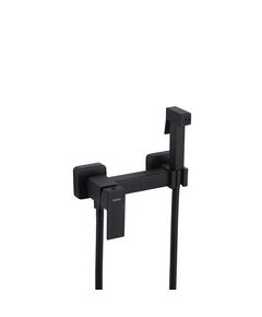 Набор гигиенического душа со смесителем Kroner KRP Кубус, фото  | SNABZHENIE.com.ua