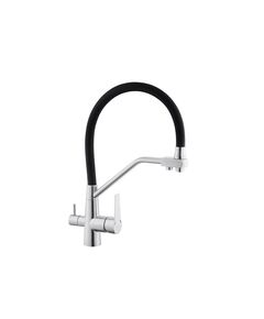 Змішувач для кухні Kroner KRP Edelstahl з підключенням до фільтра, фото  | SNABZHENIE.com.ua