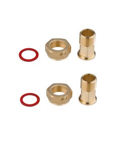 Комплект гаек для счетчика Karro 1/2 CV008249 - 2 шт., фото  | SNABZHENIE.com.ua