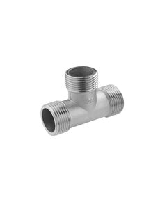 Тройник усиленный LexLine 1 ННН никелированный, фото  | SNABZHENIE.com.ua