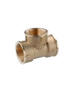 Тройник посилений LexLine 1 1/4 ВВВ латунний УК0208-В для трубопроводів, фото  | SNABZHENIE.com.ua