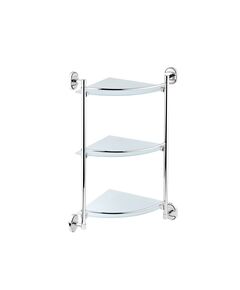 Кутова полка для ванної кімнати Kroner KRM Elbe - ACG2907-3, фото  | SNABZHENIE.com.ua