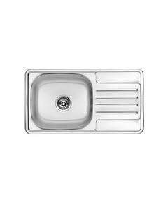 Кухонна мийка Kroner KRP Satin 7642 (0,8 мм), фото  | SNABZHENIE.com.ua