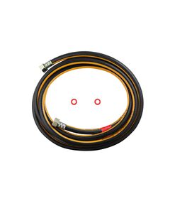 Шланг газовий Nikiforov 1/2 ВВ, 500 см, металеві гайки, ПВХ, чорний, фото  | SNABZHENIE.com.ua