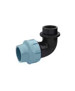 Коліно ПЕ STR 63x2 РВ, фото  | SNABZHENIE.com.ua