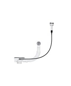 Сифон ANIplast 3 1/2''х40 мм для кухонної мийки з круглим переливом NM320SLEU, фото  | SNABZHENIE.com.ua